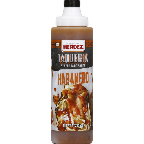 Herdez Habanero Taqueria Street Taco Sauce