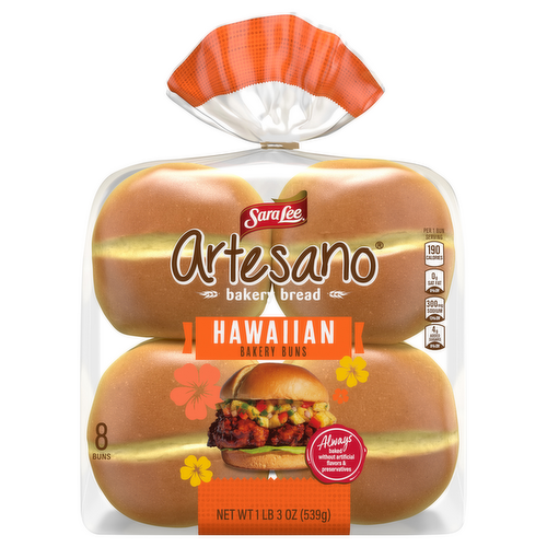 Sara Lee Artesano Hawaiian Bakery Buns