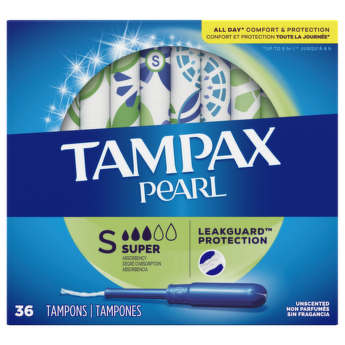 Tampax Pearl Super Tampons