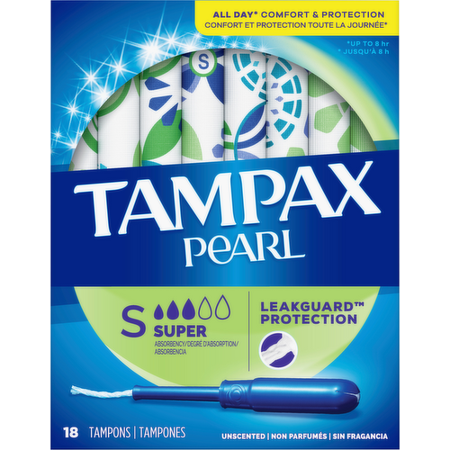 Tampax Pearl Super Tampons