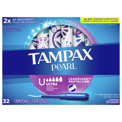 Tampax Pearl Ultra Tampons