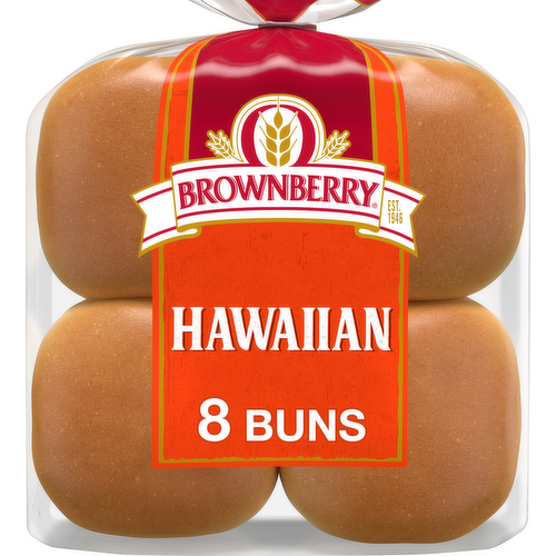 Brownberry Sweet Hawaiian Sandwich Buns