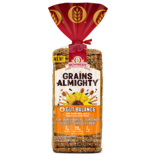 Brownberry Grains Almighty Gut Balance Bread