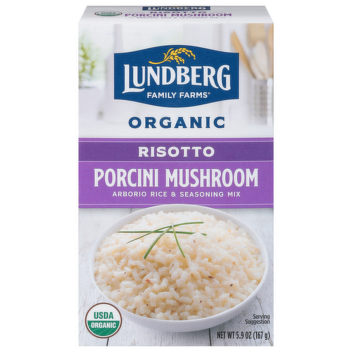 Lundberg Family Farms Organic Porcini Mushroom Risotto