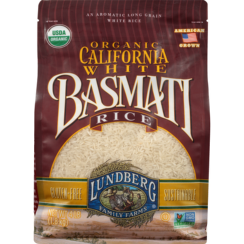 Lundberg Farms Organic White California Basmati Rice