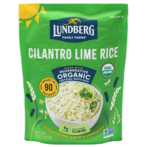 Lundberg Farms Organic Cilantro Lime White Rice