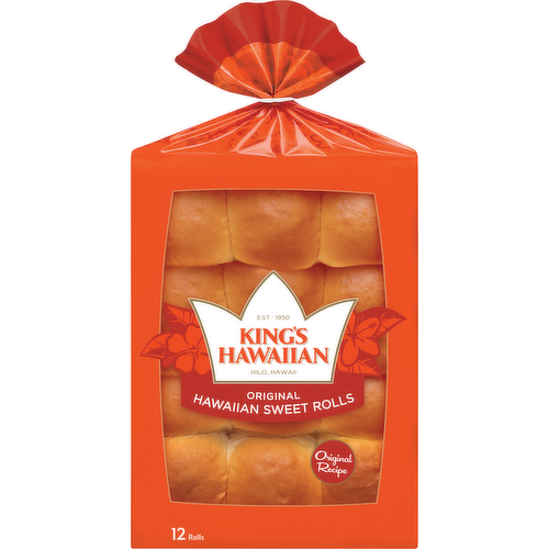 King's Hawaiian Original Hawaiian Sweet Rolls