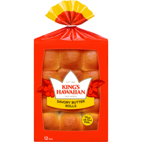 King's Hawaiian Savory Butter Rolls