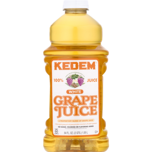 Kedem White Grape Juice - Kosher for Passover