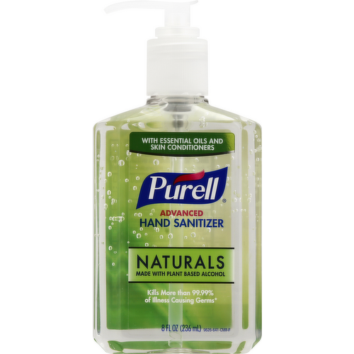 Purell Naturals Advanced Hand Sanitizer Pump Bottle