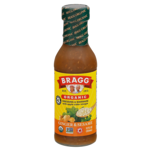 Bragg Organic Ginger & Sesame Dressing & Marinade