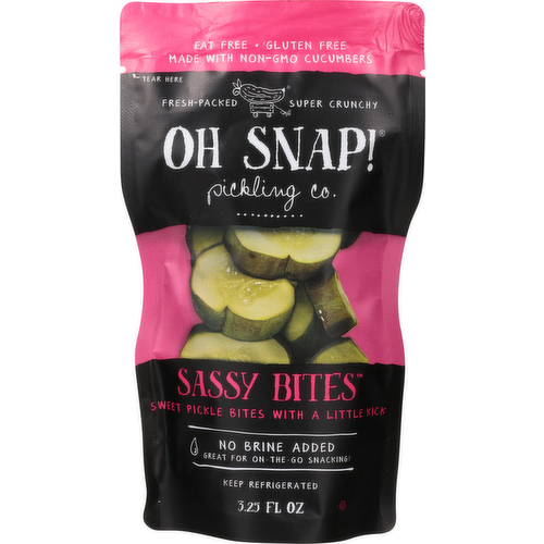 Oh Snap! Pickling Co. Sassy Pickle Bites