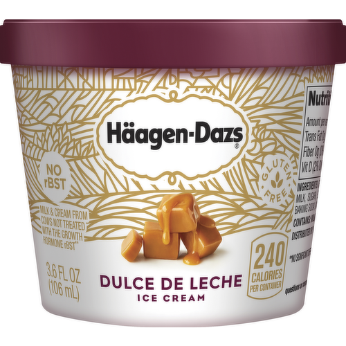 Haagen-Dazs Dulce De Leche Ice Cream Cup