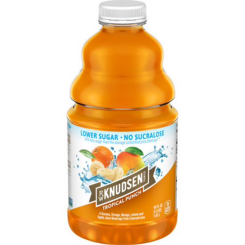 R.W. Knudsen Lower Sugar Tropical Punch Juice