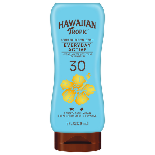 Hawaiian Tropic Everyday Active SPF 30 Sport Sunscreen Lotion