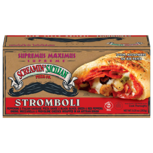 Screamin' Sicilian Mambo Supremus Maximus Supreme Stromboli