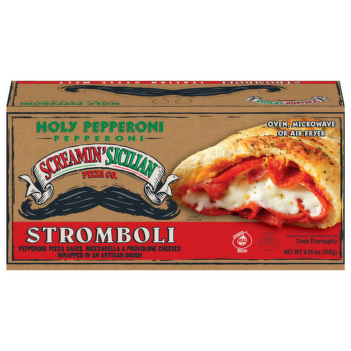 Screamin' Sicilian Holy Pepperoni Stromboli