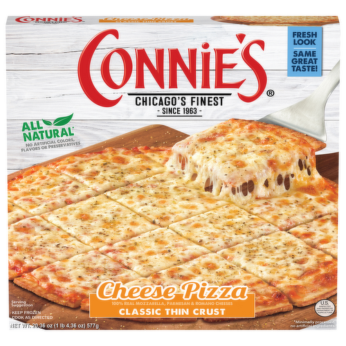 Connie's Cheese Classic Thin Crust Pizza