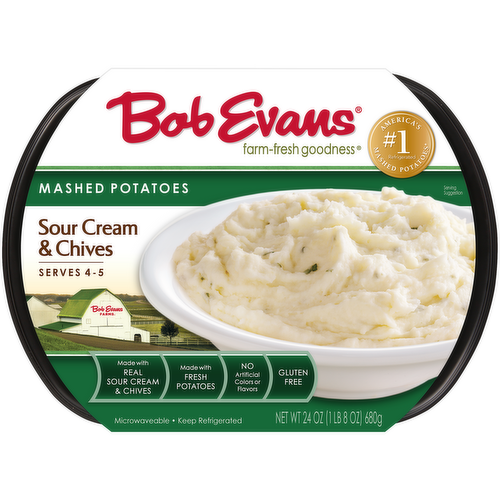 Bob Evans Sour Cream & Chives Mashed Potatoes