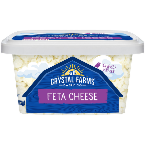 Crystal Farms Feta Cheese Crumbles