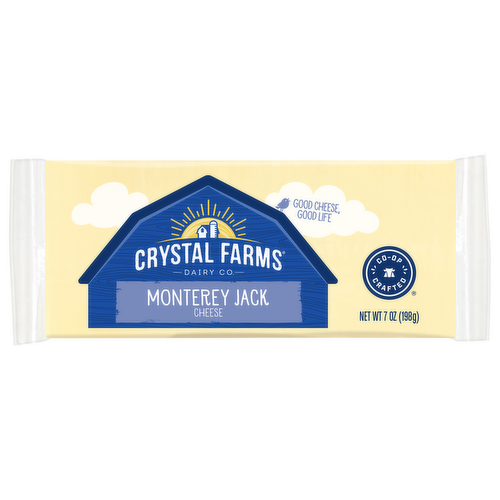 Crystal Farms Monterey Jack Cheese Brick