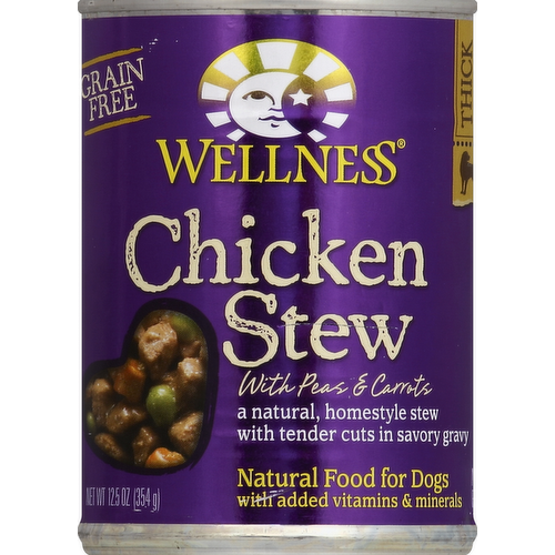 Wellness Grain Free Chicken Stew Canned Dog Food