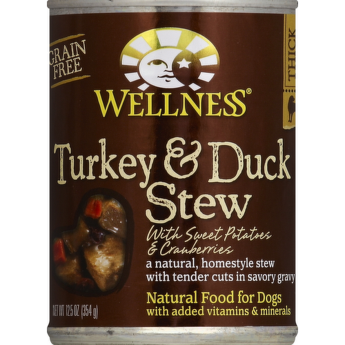 Wellness Turkey & Duck Stew Wet Dog Food