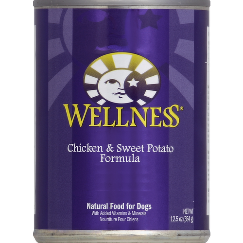 Wellness Chicken & Sweet Potato Formula Canned Dog Food