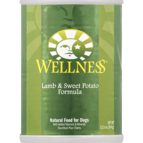 Wellness Lamb & Sweet Potato Formula Wet Dog Food