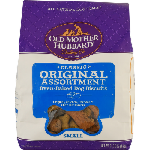 Old Mother Hubbard Baking Co. Small Classic Original Assortment Oven-Baked Dog Biscuits