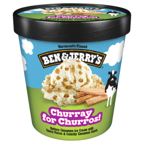 Ben & Jerry's Churray for Churros! Ice Cream