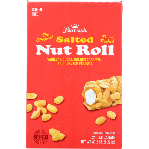 Pearson's Salted Nut Rolls Box