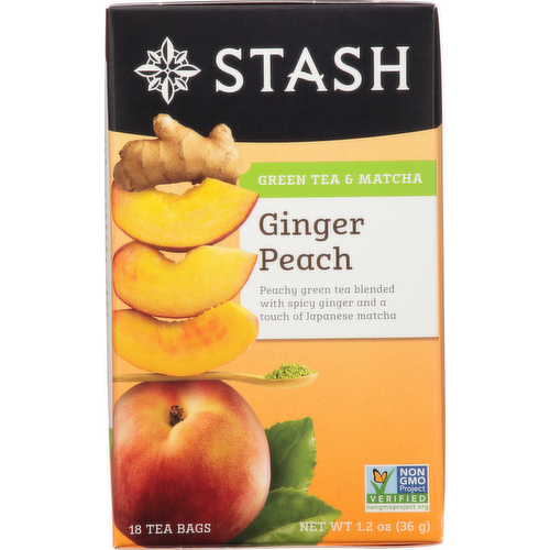 Stash Ginger Peach Green Tea