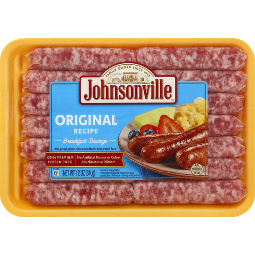 Johnsonville Original Recipe Breakfast Sausage