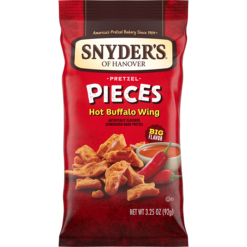 Snyder's of Hanover Hot Buffalo Wing Pretzel Pieces