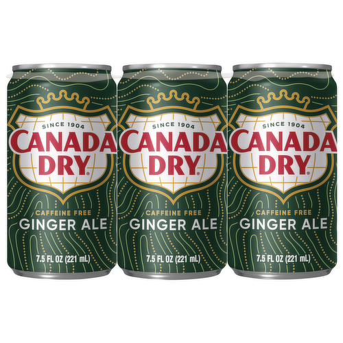 Canada Dry Ginger Ale Mini Cans