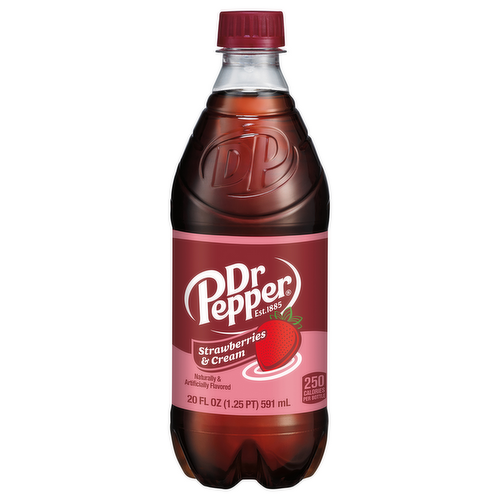 Dr Pepper Strawberries & Cream Soda