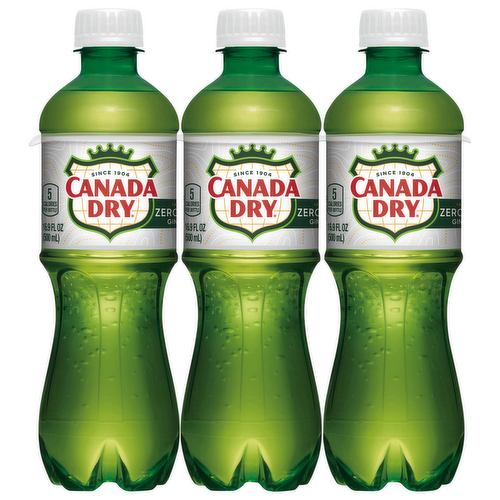 Canada Dry Zero Sugar Ginger Ale