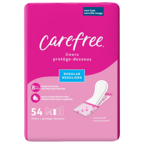 Carefree Acti-Fresh Regular Unscented Daily Liners