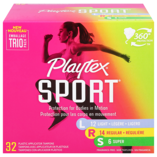 Playtex Sport Trio Pack Tampons