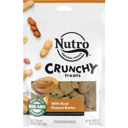 Nutro Crunchy Treats with Real Peanut Butter