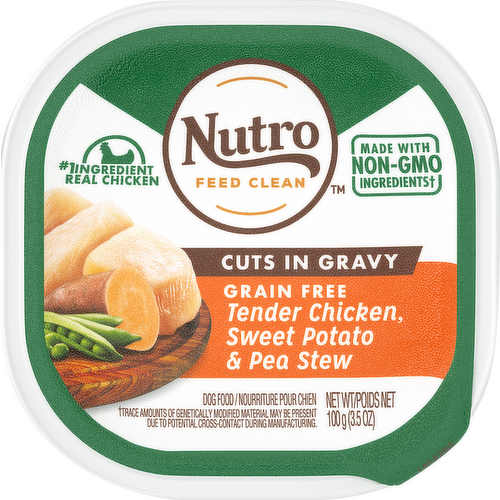 Nutro Small Breed Adult Tender Chicken & Whole Brown Rice Stew Canned Dog Food