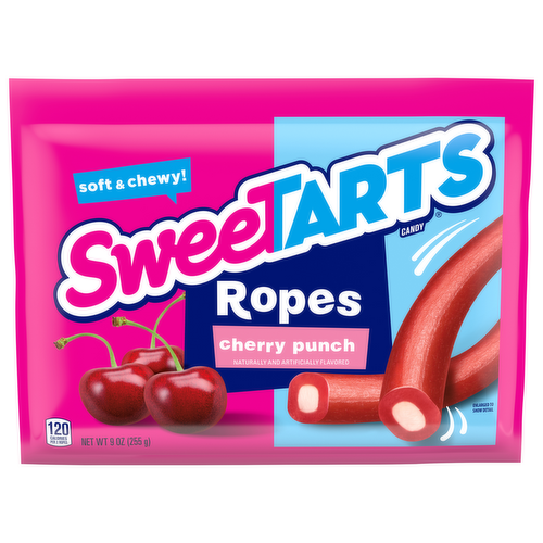 SweeTarts Summer Ropes Cherry Punch Soft & Chewy Candy