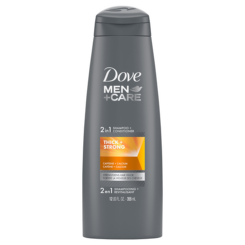 Dove Men+Care Thick and Strong 2 in 1 Shampoo and Conditioner