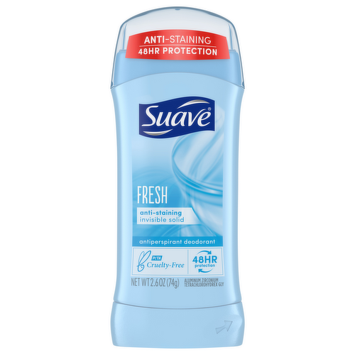 Suave Shower Fresh Invisible Solid Anti-Perspirant Deodorant
