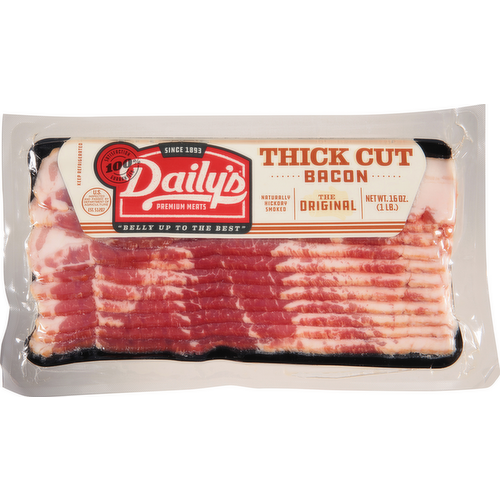 Daily's Premium Meats The Original Thick Cut Bacon