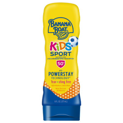 Banana Boat Kids Sport SPF 50+ Sunscreen Lotion