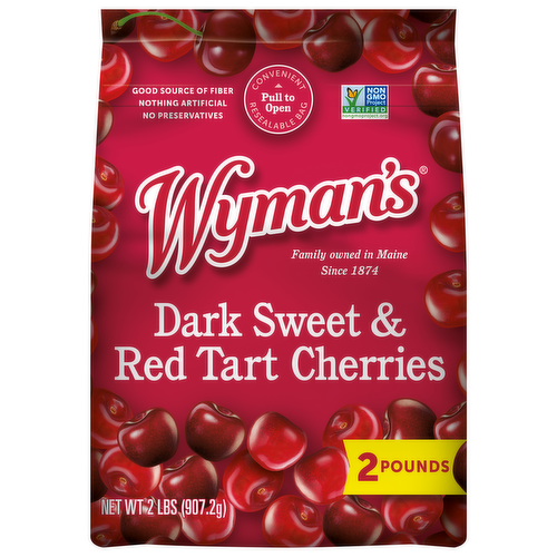 Wyman's Fresh Frozen Dark Sweet with Red Tart Cherries