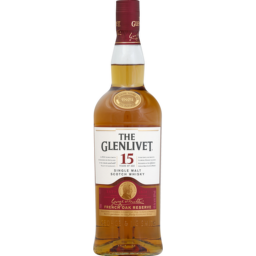 The Glenlivet 15 Year Single Malt Scotch Whisky