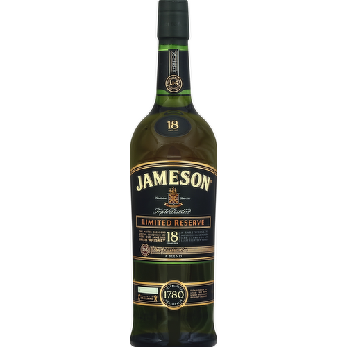 Jameson 18 Year Irish Whiskey